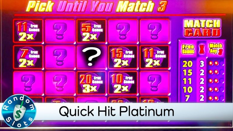 Quick Hit Platinum Stars and Bars Slots