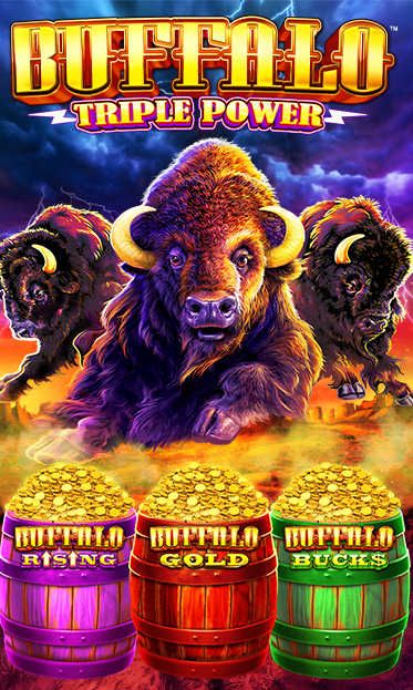 Buffalo Triple Power Slot